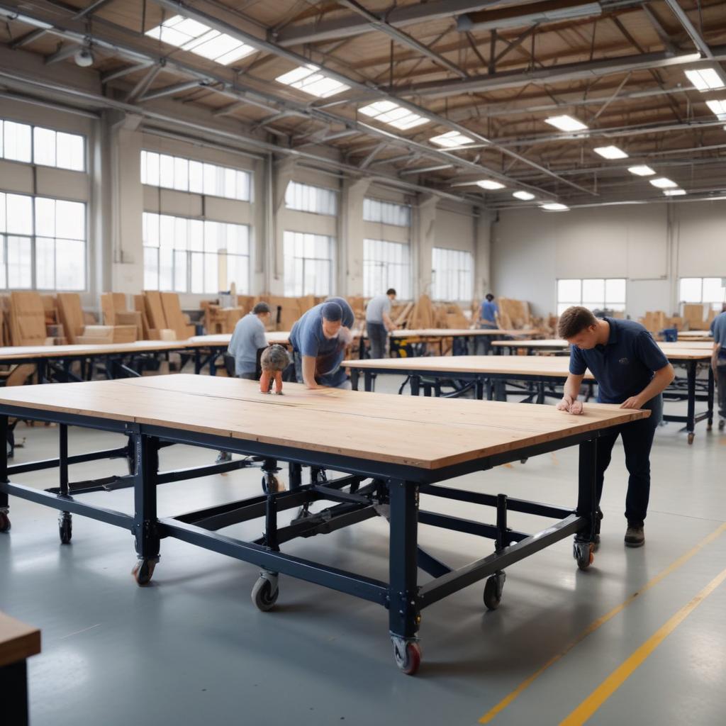 Столы от производителя с сборкой и доставкой по доступным ценам