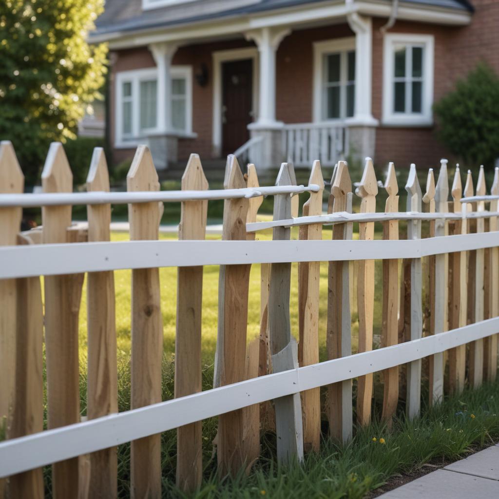 Виды, материалы и правила монтажа евроштакетника