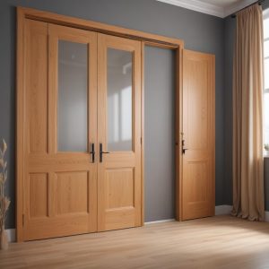 Покраска межкомнатных дверей по видам материалов массив, МДФ, ДСП и шпон: цена за квадратный метр